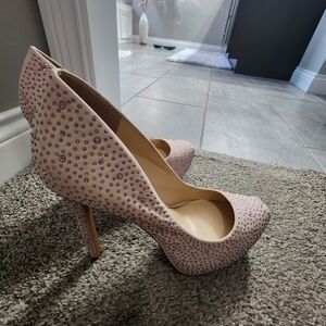 Pink Platform High Heels